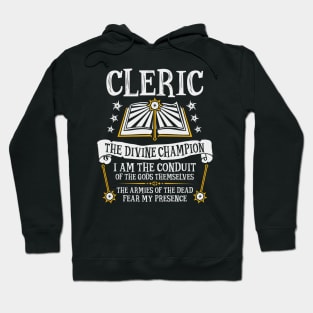 Cleric, Dungeons & Dragons - The Divine Champion Hoodie